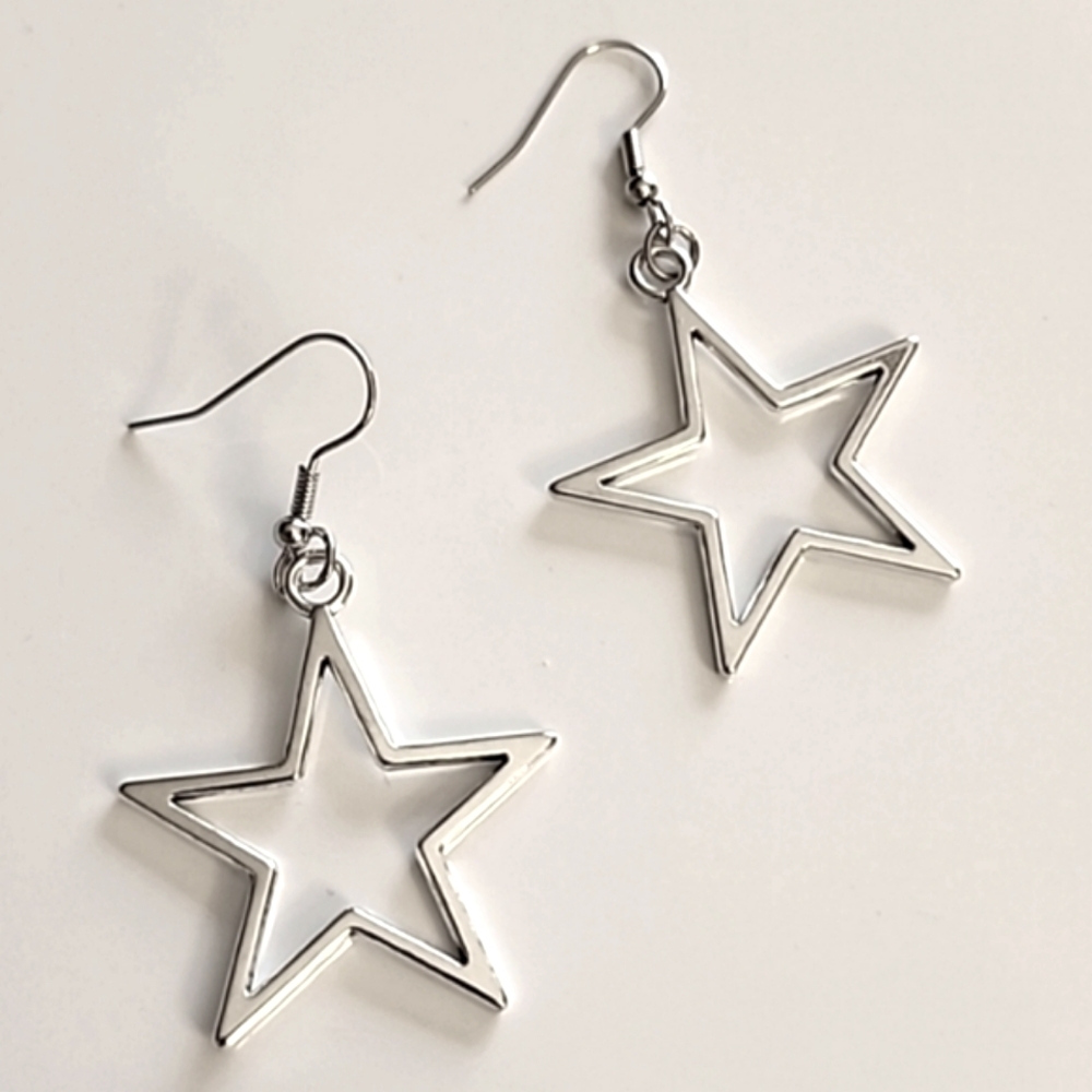 STAR EARRINGS  Zinc Alloy